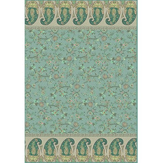 Bassetti Genova V1 9324132 Плед хлопковый Mako Satin Green 270 см x 250 см