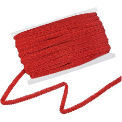 Gimp Braid Trim, 1/2 дюйма 12 см x 25 ярдов полиэстер плетеный отделка кружева лента ткань обивки отделка для шитья/костюм/домашнее украшение/DIY ремесл