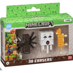 Ластики Minecraft 3d - 3 штуки ver.a