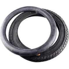 Шина и внутренняя трубка 16X2.50 64-305 Подходит для электровелосипедов, детских велосипедов, маленьких BMX и самокатов, безопасна и удобна