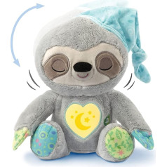 VTech Baby Schnarchi the Slumber Sloth - милая плюшевая игрушка в качестве помощника для сна - с естественными и повседневными звуками, музыкой и ночным свет