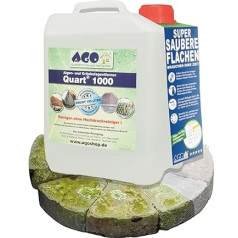 AGO® Quart Green Средство для удаления налета с фасадов из дерева, пластиковой черепицы, камня, штукатурки, навесов, бетона и многого другого, не с