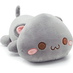 Плюшевая игрушка Showicer, пушистая мягкая игрушка, кот Каваи, 50 см, плюшевая игрушка, плюшевая подушка для животных, игрушка, подарочный наполн