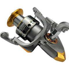 KXBGRUBXK LLEIIshen 1000-7000 13BB Salzwasser Spinng Angelrolle Karpfen Max Drag 10 kg Angelrolle 5,2:1 Hochgeschwindigkeitsspule Meeresköder Angelwerkzeuge/2060
