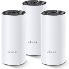 Беспроводная точка доступа wifi deco m4 3-pack (300 мбит/с - 802.11 b/g/n, 867 мбит/с - 802.11 a/n/ac)