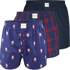 3 Phil & Co Webboxer Мужские американские боксерские шорты Рождество X-Mas Санта