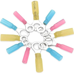 GYQYJPFZM 180PCS 22-10AWG кольцо наконечник термоусадка изолированные электрические проводки обжимные клеммы M5 M6 M8 M10