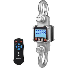 Hyindoor крановые весы, 3000 кг, электронные цифровые подвесные весы, 3T сверхмощные крановые весы, промышленные крановые весы с ЖК-экраном и пуль