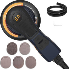 MAXXT 5,0 мм Бесщеточная орбитальная шлифовальная машина 230 В с трехжильным проводом - универсальная электрическая шлифовальная машина с пере