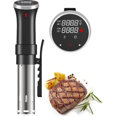Fityou Sous Vide Stick, водонепроницаемая су-вид плита, 1100 Вт, точная установка температуры и цифровой таймер, ультра тихий, нержавеющая сталь, сенсор