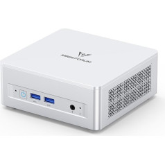 Мини-компьютер MINIS FORUM UM870 Slim Mini PC AMD Ryzen 7 8745H (8C/16T, до 4,9 ГГц), 32 ГБ DDR5 RAM и 1 ТБ PCIe 4.0 SSD, DP/HDMI 2.1/USB4, 4x USB Type A, WIFI6E/BT5.3