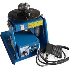 BY-10 Mini-Schweißpositionierer, Drehtisch, 3-Backen-Drehfutter, K01-63 Rohr, halbautomatisch