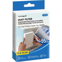 Пылевой фильтр тонкой очистки Cartridgeify для лазерных принтеров 150 x 100 мм в упаковке 1 шт.