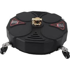 Мойка высокого давления, 2500 PSI Нержавеющая сталь 13 дюймов Насадка для чистки поверхности мойки высокого давления для различных требований 