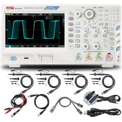 Цифровой фосфорный осциллограф UNI-T MSO3354E-S с 4 каналами (аналоговый), 16 каналами (цифровой), частота дискретизации в реальном времени 2,5 ГГса/с 