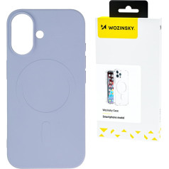 Чехол для Samsung Galaxy S25 Liquid Silicone Case MagSafe - фиолетовый