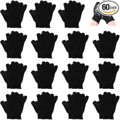 Peeling-Handschuhe, Peeling-Handschuhe, Peeling-Handschuhe, Peeling-Handschuh, Körperpeeling-Handschuh, Badehandschuhe für Dusche, Peeling, Duschhandschuh für Damen, Badezubehör, Weiß, 60 Stück