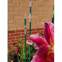 2 Pack Металлический оцинкованный крытый открытый сад Одежда Воздухоочиститель Одежда Воздухоочиститель с замком бабочка Выдвигается от 1,5 