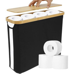 Корзина для хранения туалетной бумаги с крышкой: Складная коробка для хранения туалетной бумаги большой емкости для хранения туалетной бу