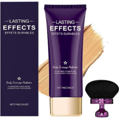 Generisch Body Coverage Perfector, 2025 Neu All-Over Complexion Perfector mit Extra großer Körper Make-up-Pinsel,Körper Make up Wasserfest,Bein Make up Wasserfest,Narbe Make-up,für Beine (Natural)