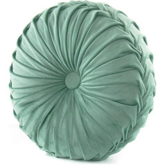 Четырехсторонняя круглая подушка для дивана декоративная 15 x 15 дюймов тыква круглая бархатная подушка для дивана кровати кресла пола авто