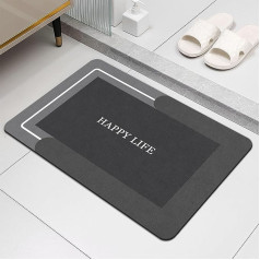 LXWINNER Супервпитывающий коврик для ванной, набор ковриков для ванной из пены с эффектом памяти, нескользящий коврик для ванной из микрофибры