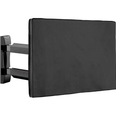 kwmobile 75 дюймов телевизор Открытый телевизор крышка - телевизор чехол экран протектор - защитная крышка погода - черный