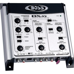 2/3-полосный электронный кроссовер, дистанционный регулятор уровня сабвуфера