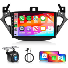4G + 64G Android Автомобильное радио для Opel Corsa 2015-2019/Opel Adam 2013-2016 с беспроводным Carplay Android автомобиля, Hodozzy 9 дюймов сенсорный экран радио с Navi, Bluetooth, Wi