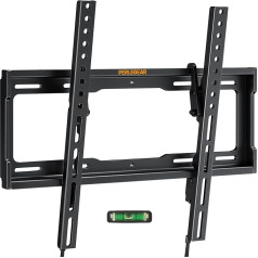 Настенное крепление для телевизора Perlegear для плоских и изогнутых телевизоров 26-55 дюймов или мониторов до 60 кг макс. VESA 400 x 400 мм