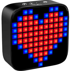 Lexibook iParty - FLASHBOOM® Show Bluetooth Speaker, высококачественный звук, невероятная светящаяся пиксельная анимация, функция TWS, встроенный микрофон - BTL61