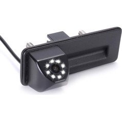 HD CCD камера заднего хода ночного видения с 8 светодиодами Водонепроницаемая камера заднего вида Замена для VW Skoda Y6 / Octavia Sedan Octavia 1Z3 / Estate Combi 5e T