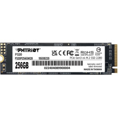 Ssd patriot viper p320 m.2 pci-ex4 nvme 256gb 2.2gb/s