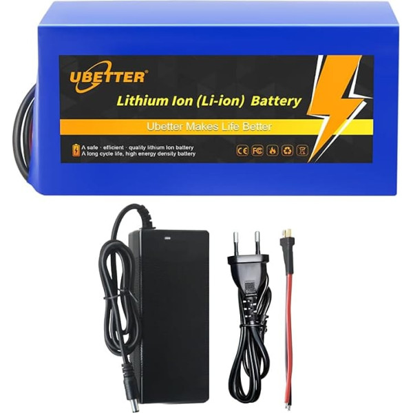 UBETTER 36V 48V Ebike литиевая батарея, электрический велосипед батареи, 10AH 14AH 20Ah электрический велосипед батареи с 2A зарядное устройство для 0-1000W э