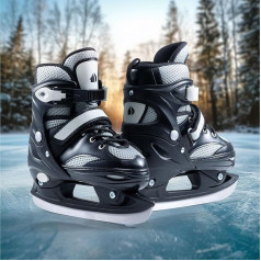 Ледовые коньки Navaris для детей и взрослых - женские регулируемые размеры - с набором инструментов - регулируемые коньки для мальчиков и девоч