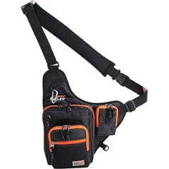 doorslay 32 x 39 x 12 см Рыбалка Многоцелевой Водонепроницаемый Холст Рыболовная Катушка Приманка Снасти Сумка Плечо Сумка