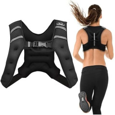 Aduro Sport Weighted Vest Workout Equipment 4lb/6lb/12lb/20lb/25lb/30lb Bodyweight Vest for Men Women Kids