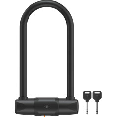 CASR U-Lock Large Size FUB Certified 2 Wheels Black