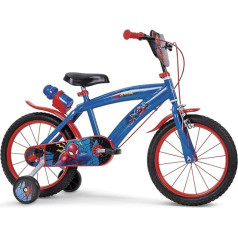 TOIMSA Велосипед 14 дюймов Spiderman Huffy 4/6 лет, разноцветный, 14874, 14 дюймов