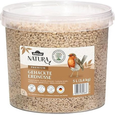 Dehner Natura Корм для диких птиц, измельченные ядра арахиса, 5 литров (3,4 кг)