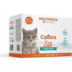 Calibra Кошачья жизнь пакетик стерилизованный мультипак 12х85г