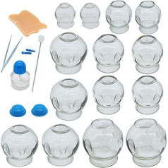 Набор для купирования из 14 предметов, набор для купирования из толстого стекла для профессионалов, традиционные китайские инструменты для