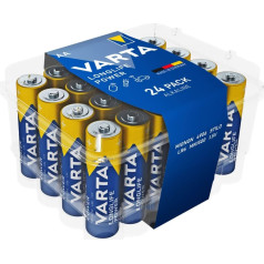 Алкалиновые батарейки r6 (aa)longlife power 24шт.премиум коробка