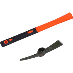 Сверхмощный миниатюрный коврик-кирка с фиберглассовой рукояткой - садовый ручной инструмент для садоводства, копания и кемпинга, ландшафт