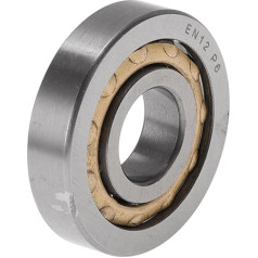 Partuto EN12 Rillenkugellager 12x32x7mm P6 Offener Typ Geschmierte Lager 1 Stk Auto Roller Skateboard Rad Universell Silberton Goldton
