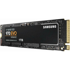 Samsung MZ-V7E1T0BW 970 EVO 1 TB NVMe M.2 Internal SSD Black