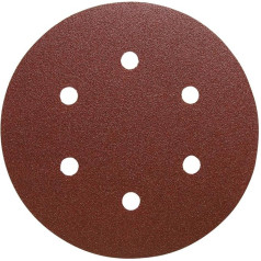 Klingspor Самофиксирующиеся шлифовальные диски по дереву/металлу - PS 22 K 240 Grit 150 мм 6 отверстий упаковка из 50