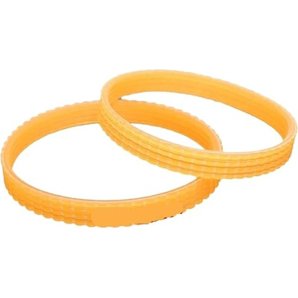 JGUYC 2 Stück 4PJ-218/228/235/238/246/251/268/280 mm Keilrippenriemen, Breite 10, Mehrkeil-PJ-Riemenscheibe, 4 Schlitze(4PJ-235mm)