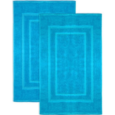 NatureMark 2 Pack Коврик для ванной Коврик для ванной 100% хлопок 50 x 80 см Коврик для душа Коврик для душа Двойная упаковка