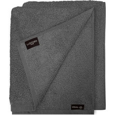LUXTOGO Банное полотенце 70 x 140 см и Полотенце для рук 50 x 100 см - Oeko-Tex, 100% кольцевой хлопок, крученая пряжа, супервпитывающее, мягкое, быстросохнущ